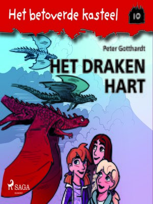 cover image of Het betoverde kasteel 10--Het Draken Hart